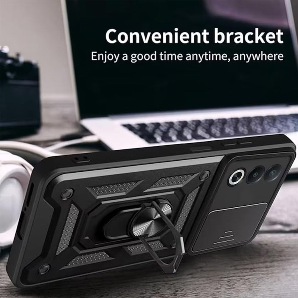 Husa de protectie Techsuit CamShield Series compatibil cu Oppo A80 5G, Negru