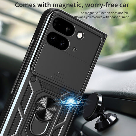 Husa de protectie Techsuit CamShield Series compatibil cu Google Pixel 9 Pro Fold, Verde