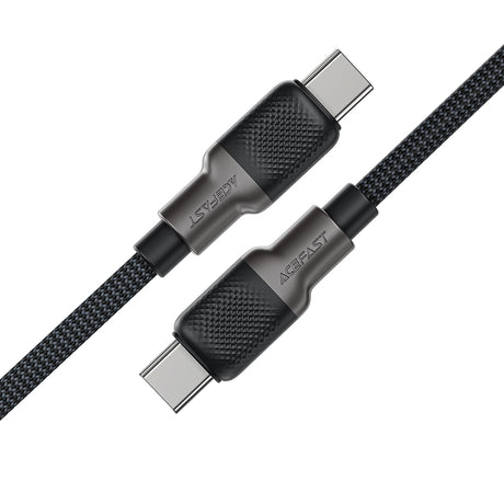 Cablu Acefast (C10-03), Type-C to Type-C, 60W, High-Speed Charging, 1.2m, Negru