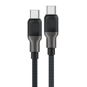 Cablu Acefast (C10-03), Type-C to Type-C, 60W, High-Speed Charging, 1.2m, Negru