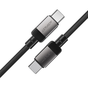 Cablu Acefast (C9-03), Type-C to Type-C, Fast Charging, 60W, 1.2m, Negru