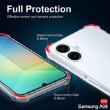 Husa de protectie Techsuit Shockproof Clear Silicone compatibil cu Samsung Galaxy A06, Transparent
