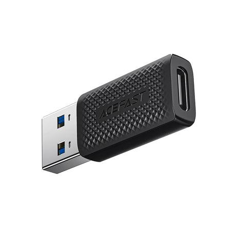 Adaptor Acefast Adapter (J2), Type-C to USB 3.0, Fast Charging, Data Transmission, 5Gbps, Negru
