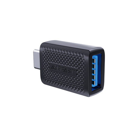Adaptor Acefast Adapter (J1), Type-C to USB 3.0, 5Gbps, Fast Charging, Data Transmission, Negru