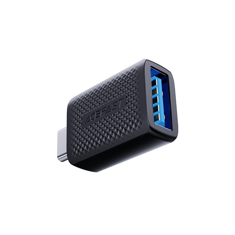 Adaptor Acefast Adapter (J1), Type-C to USB 3.0, 5Gbps, Fast Charging, Data Transmission, Negru
