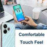 Husa de protectie Techsuit Shockproof Clear Silicone compatibil cu Xiaomi Redmi 13 / Poco M6 4G, Transparent