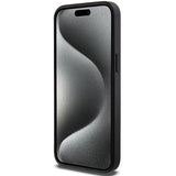 Husa de protectie Karl Lagerfeld Saffiano Gripstand (KLHCP14XGSACHPK) compatibil cu iPhone 14 Pro Max, Choupette