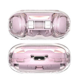 Casti Acefast (T8), USB-C, IPX4, Bluetooth 5.3, AI Call Noise Reduction, Digital Display, 480mAh, Lotus Pink