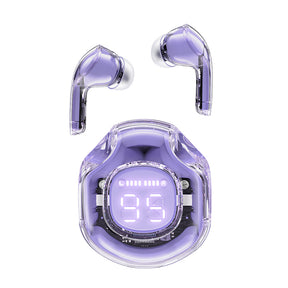 Casti Acefast (T8), USB-C, IPX4, Bluetooth 5.3, AI Call Noise Reduction, Digital Display, 480mAh, Mov