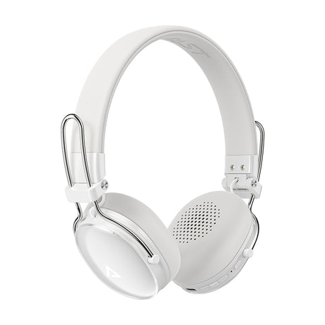 Casti Acefast Wireless Headset (H7), Type-C, Bluetooth 5.4, Active Noise Reduction, IP54, 500mAh, Hi-Fi Sound, Alb Perlat