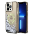 Husa de protectie Karl Lagerfeld Hardcase Liquid Glitter (KLHCP14XLCRSGRK) compatibil cu iPhone 14 Pro Max, RSG