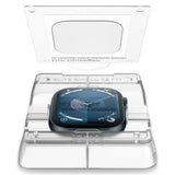 Folie de protectie smartwatch Spigen (set de 2) Elite Shield EZ Fit (AFL08580) compatibil cu Apple Watch 10 42mm / Watch 11 42mm, Transparent