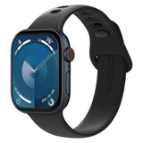 Folie de protectie smartwatch Spigen (set de 2) Elite Shield EZ Fit (AFL08580) compatibil cu Apple Watch 10 42mm / Watch 11 42mm, Transparent