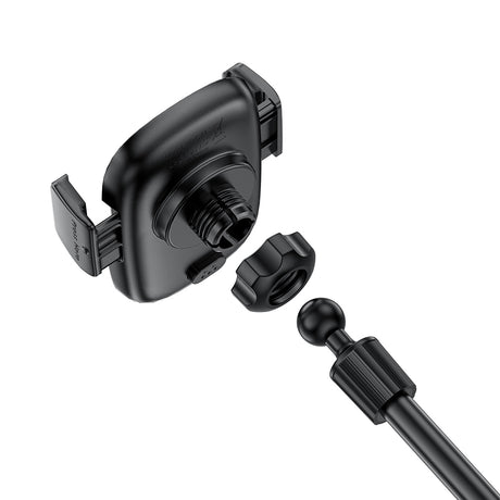 Suport Acefast (D24), for Cup Holder, 360° Rotation, Multi-angle Adjustment, Safety Lock, for Phone 4.5-6.7", Negru