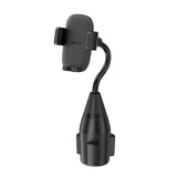 Suport Acefast (D24), for Cup Holder, 360° Rotation, Multi-angle Adjustment, Safety Lock, for Phone 4.5-6.7", Negru