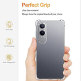 Husa de protectie Techsuit Shockproof Clear Silicone compatibil cu OnePlus Nord CE4 Lite, Transparent