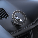 Suport Acefast (D20), Magnetic Ring, 360° Rotation, for Dashboard, Universal, Adjustable, Metal Gray