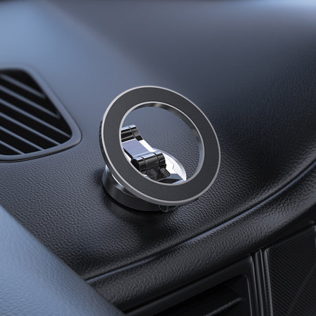 Suport Acefast (D20), Magnetic Ring, 360° Rotation, for Dashboard, Universal, Adjustable, Metal Gray
