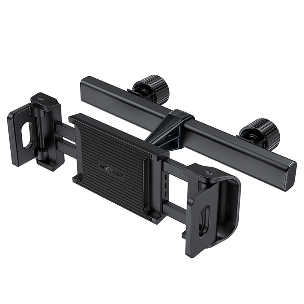 Suport Acefast (D8), for In-car Headrest, Adjustable, Folding Clamp Arm, for Devices 4.7-12.9, Negru