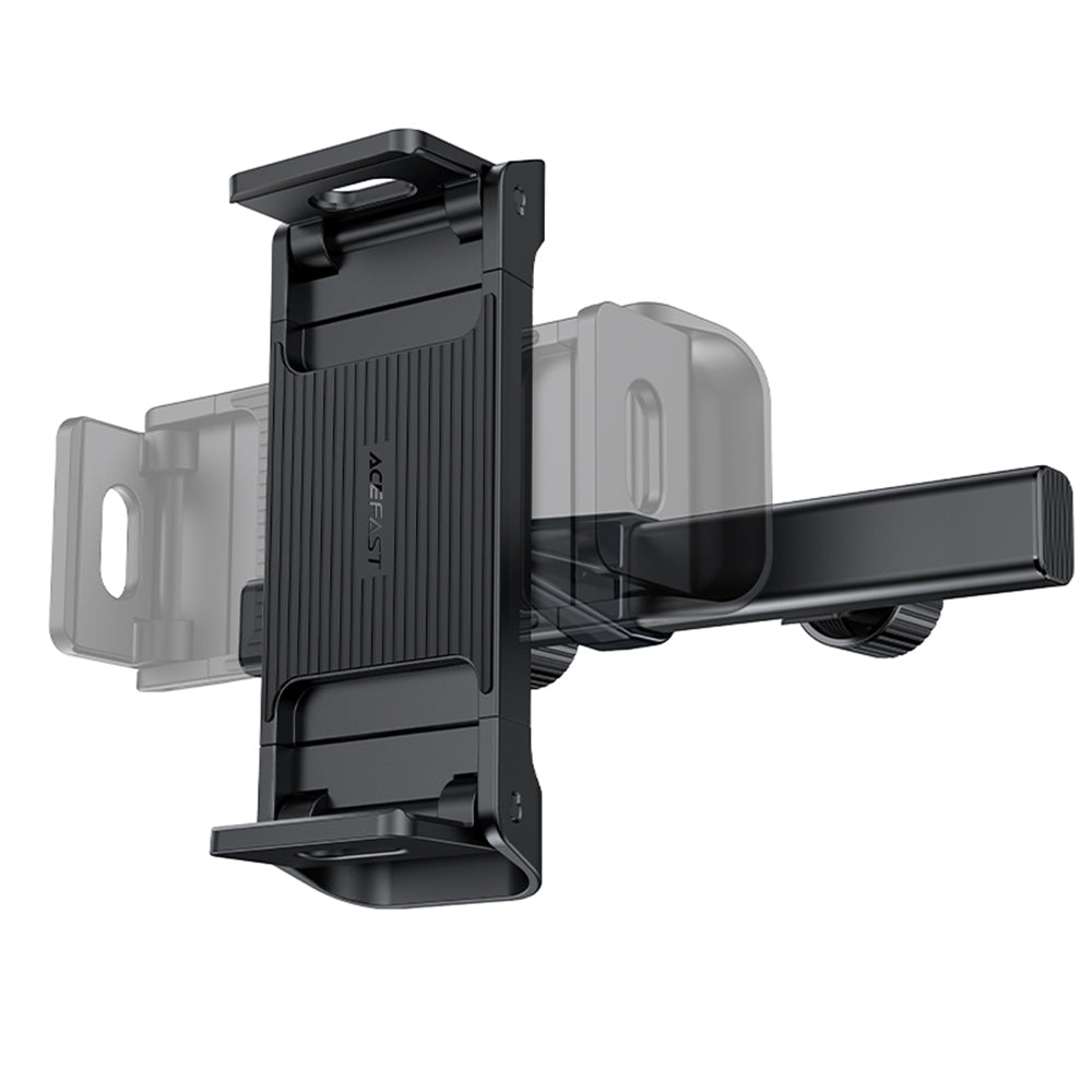 Suport Acefast (D8), for In-car Headrest, Adjustable, Folding Clamp Arm, for Devices 4.7-12.9, Negru