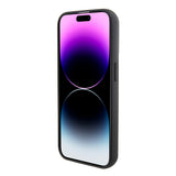 Husa de protectie Karl Lagerfeld Saffiano Gripstand (KLHCP15LGSACHPK) compatibil cu iPhone 15 Pro, Choupette Pins