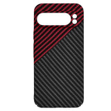Husa de protectie Techsuit Carbonite FiberShell compatibil cu Google Pixel 9 Pro XL, Rosu Vortex