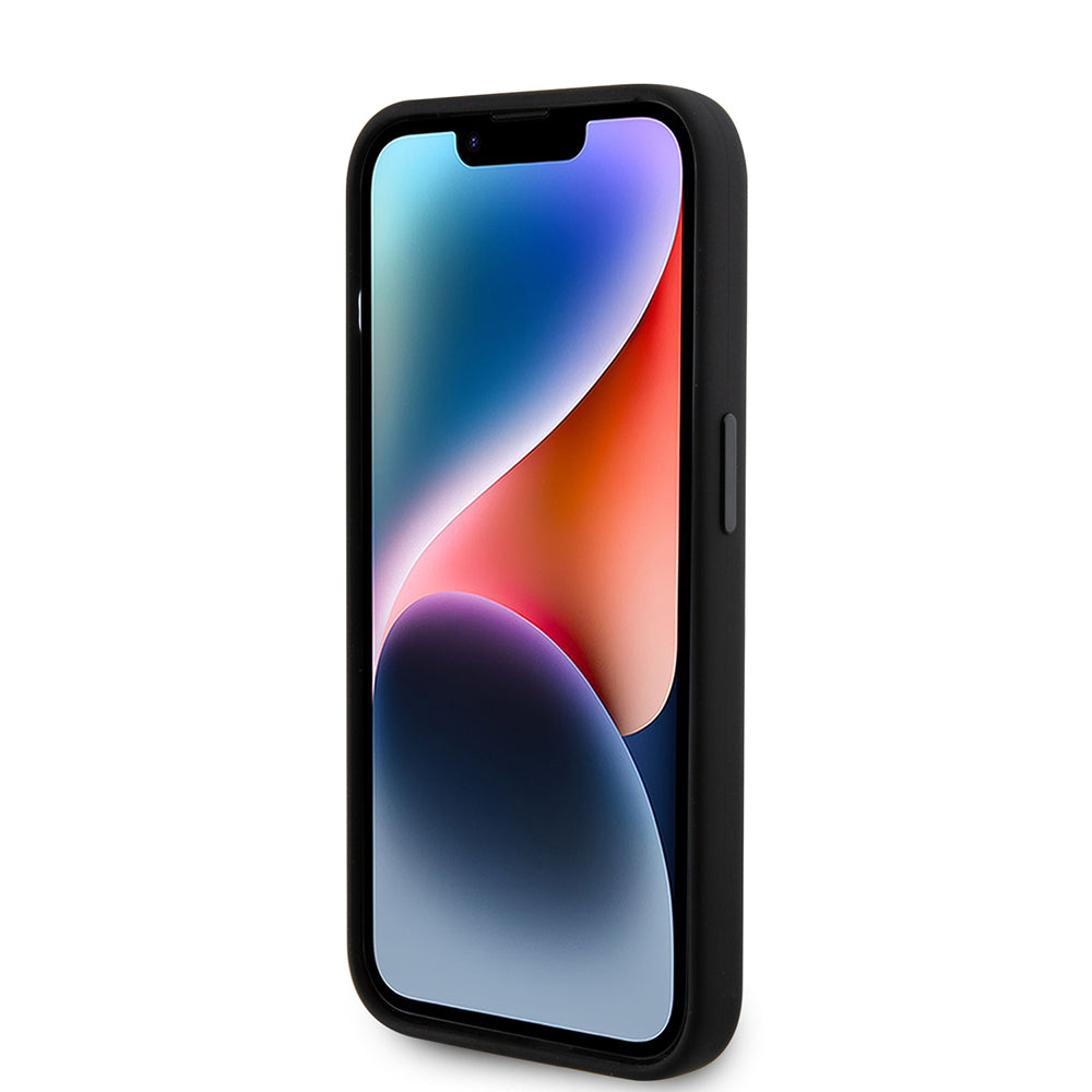 Husa de protectie Karl Lagerfeld Silicone (KLHCP15LSMHKNPK) compatibil cu iPhone 15 Pro, Ikonik