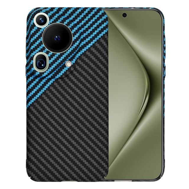 Husa de protectie Techsuit Carbonite FiberShell compatibil cu Huawei Pura 70 Ultra, Albastru Pulse