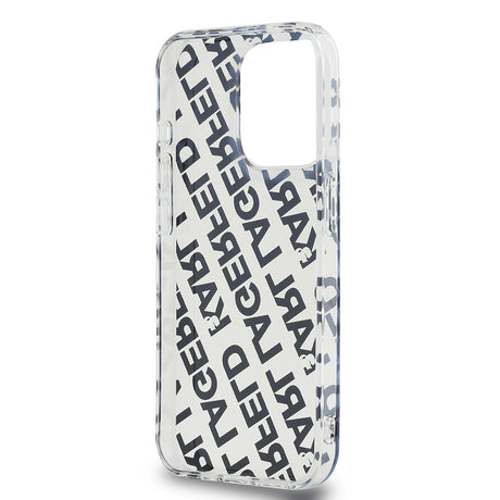 Husa de protectie Karl Lagerfeld IML Luxury (KLHCP15LHKFOEMD) compatibil cu iPhone 15 Pro, Auriu Fullover Logo