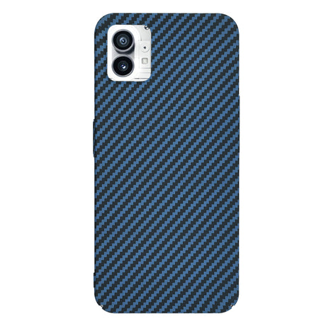 Husa de protectie Techsuit Carbonite FiberShell compatibil cu Nothing Phone (1), Cyan
