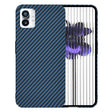 Husa de protectie Techsuit Carbonite FiberShell compatibil cu Nothing Phone (1), Cyan