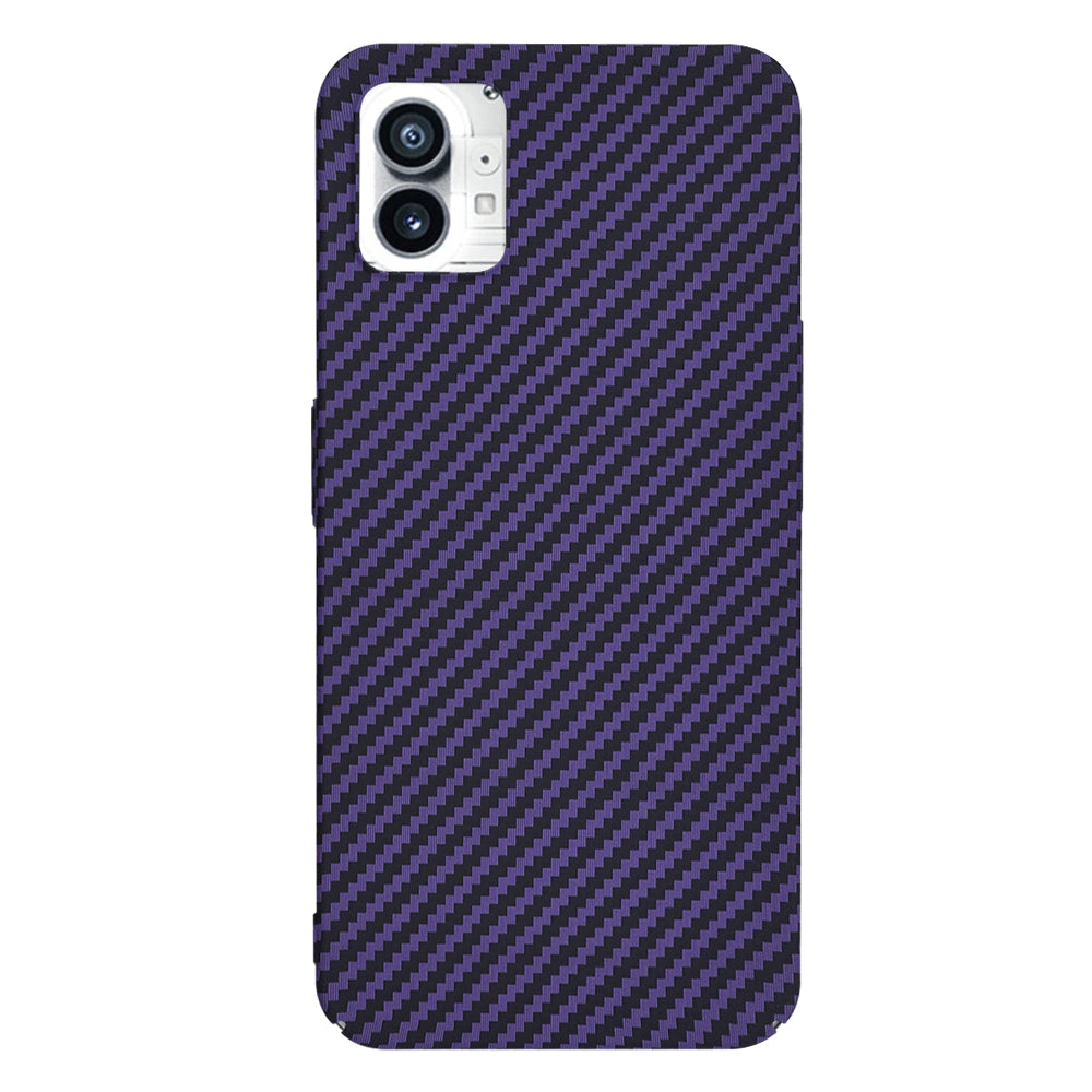 Husa de protectie Techsuit Carbonite FiberShell compatibil cu Nothing Phone (1), Mov