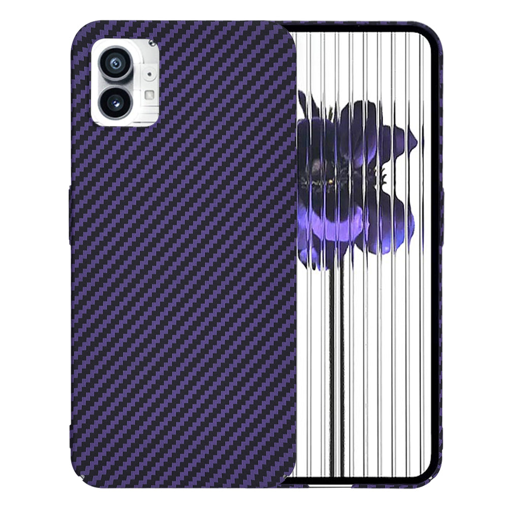 Husa de protectie Techsuit Carbonite FiberShell compatibil cu Nothing Phone (1), Mov
