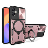 Husa de protectie Techsuit CamGuard Pro compatibil cu Samsung Galaxy A06, Roz Auriu