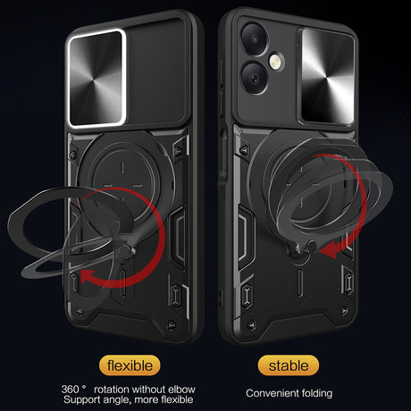 Husa de protectie Techsuit CamGuard Pro compatibil cu Samsung Galaxy A06, Rosu