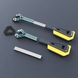 Techsuit Ice Scraper ADD OBX (CX 002), ABS, Polypropylene, Aluminum, 61cm, Mov