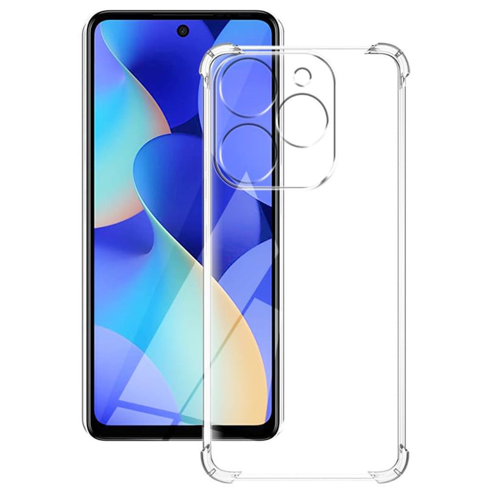 Husa de protectie Techsuit Shockproof Clear Silicone compatibil cu Tecno Spark 20 Pro, Transparent