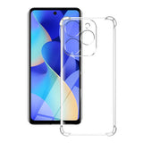 Husa de protectie Techsuit Shockproof Clear Silicone compatibil cu Tecno Spark Go 2024 / Spark 20C, Transparent
