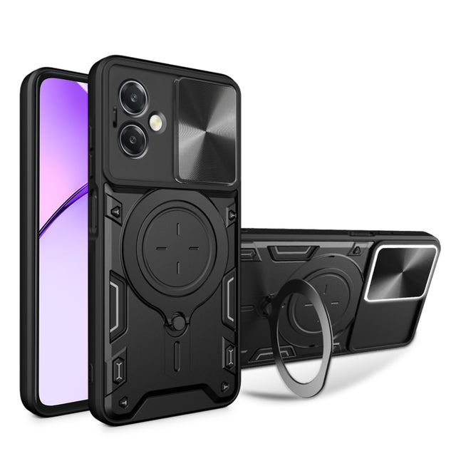 Husa de protectie Techsuit CamGuard Pro compatibil cu Oppo A40 4G / A60 5G, Negru
