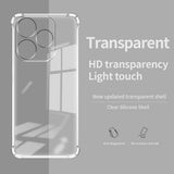 Husa de protectie Techsuit Shockproof Clear Silicone compatibil cu Tecno Spark 20, Transparent