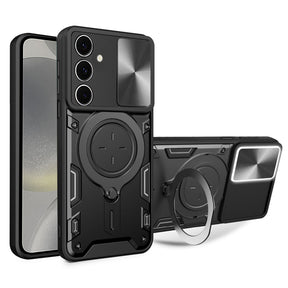 Husa de protectie Techsuit CamGuard Pro compatibil cu Samsung Galaxy S24, Negru
