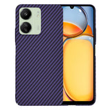 Husa de protectie Techsuit Carbonite FiberShell compatibil cu Xiaomi Redmi 13C 4G / Redmi 13C 5G / Poco C65, Mov