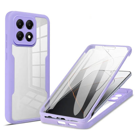 Folie de protectie Techsuit ColorVerse 360 Series + compatibil cu Xiaomi Poco F6 Pro, Mov
