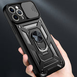 Husa de protectie Techsuit CamShield Series compatibil cu iPhone 12 Pro, Albastru