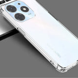 Husa de protectie Techsuit Shockproof Clear Silicone compatibil cu Infinix Hot 40i, Transparent
