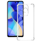 Husa de protectie Techsuit Shockproof Clear Silicone compatibil cu Infinix Hot 40i, Transparent