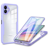 Folie de protectie Techsuit ColorVerse 360 Series + compatibil cu Samsung Galaxy A06, Mov