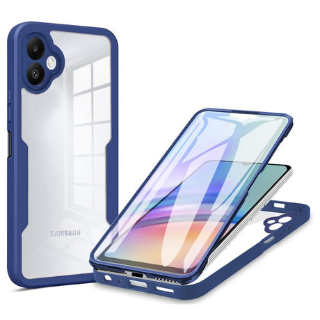 Folie de protectie Techsuit ColorVerse 360 Series + compatibil cu Samsung Galaxy A06, Albastru