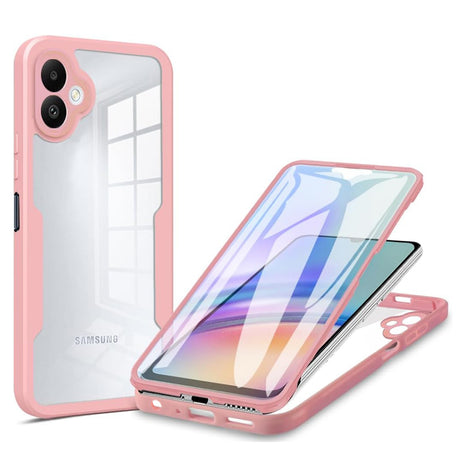 Folie de protectie Techsuit ColorVerse 360 Series + compatibil cu Samsung Galaxy A06, Roz