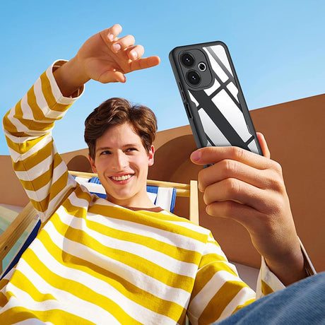 Folie de protectie Techsuit ColorVerse 360 Series + compatibil cu Samsung Galaxy A06, Negru